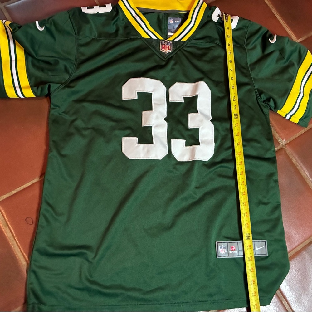 Nike Aaron Jones Green Bay Packers Football Jersey Mens Size Large Adult Nike - Picture 3 of 6